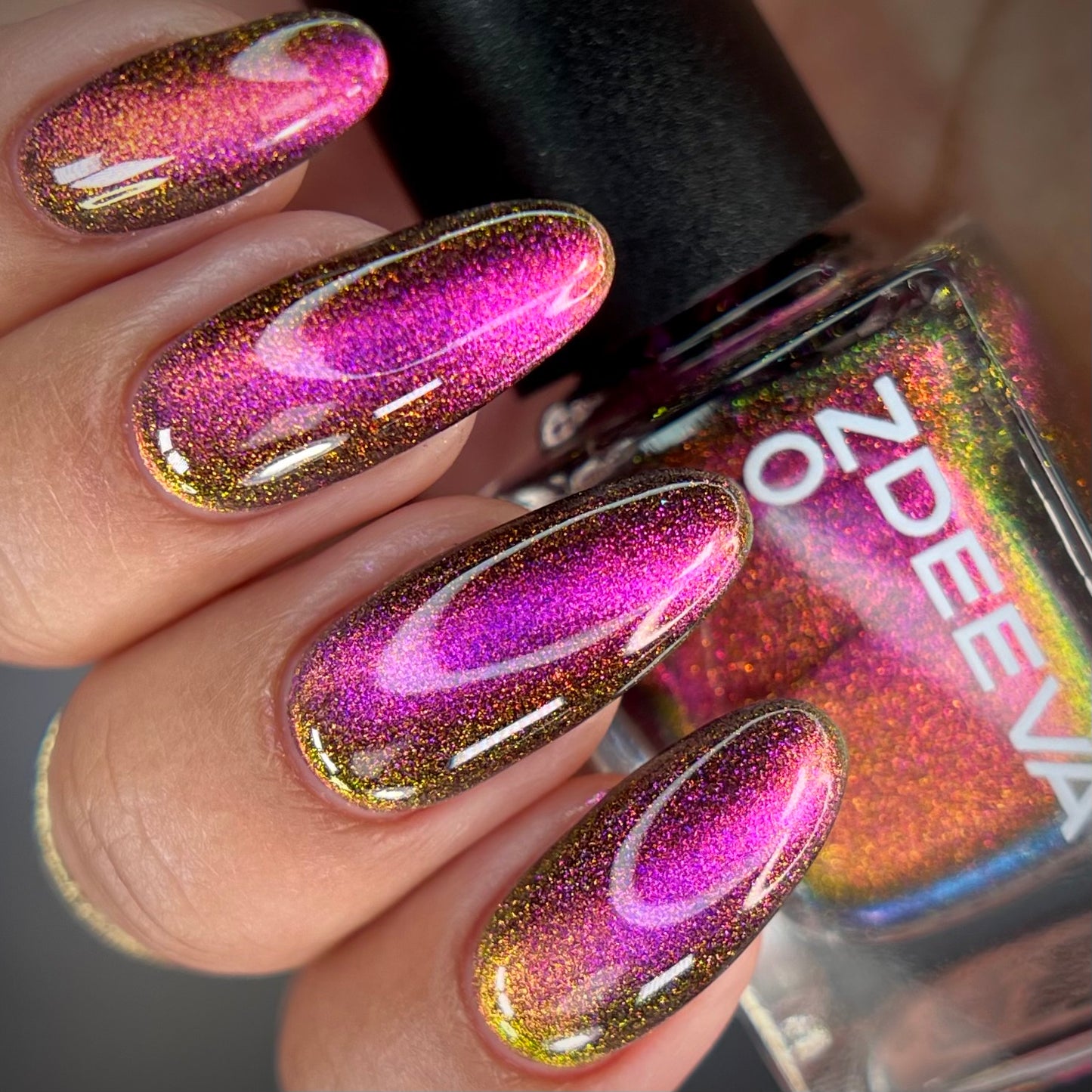 Sally- multichrome-holographic