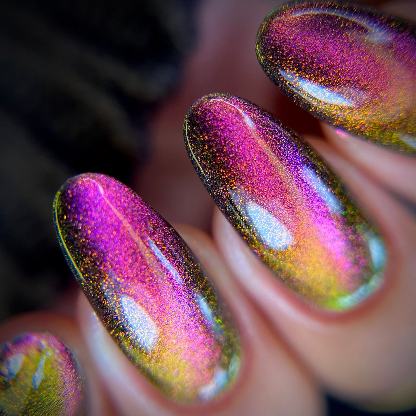 Sally- multichrome-holographic