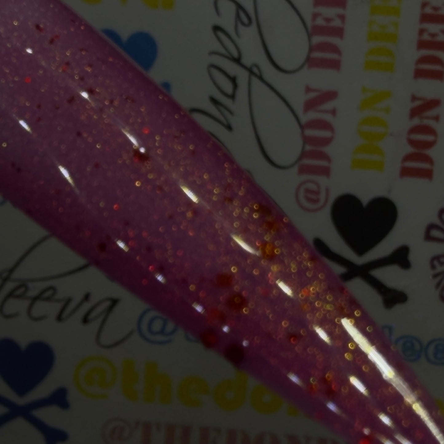 Dirty Tiana-OGUP/micro red flakes