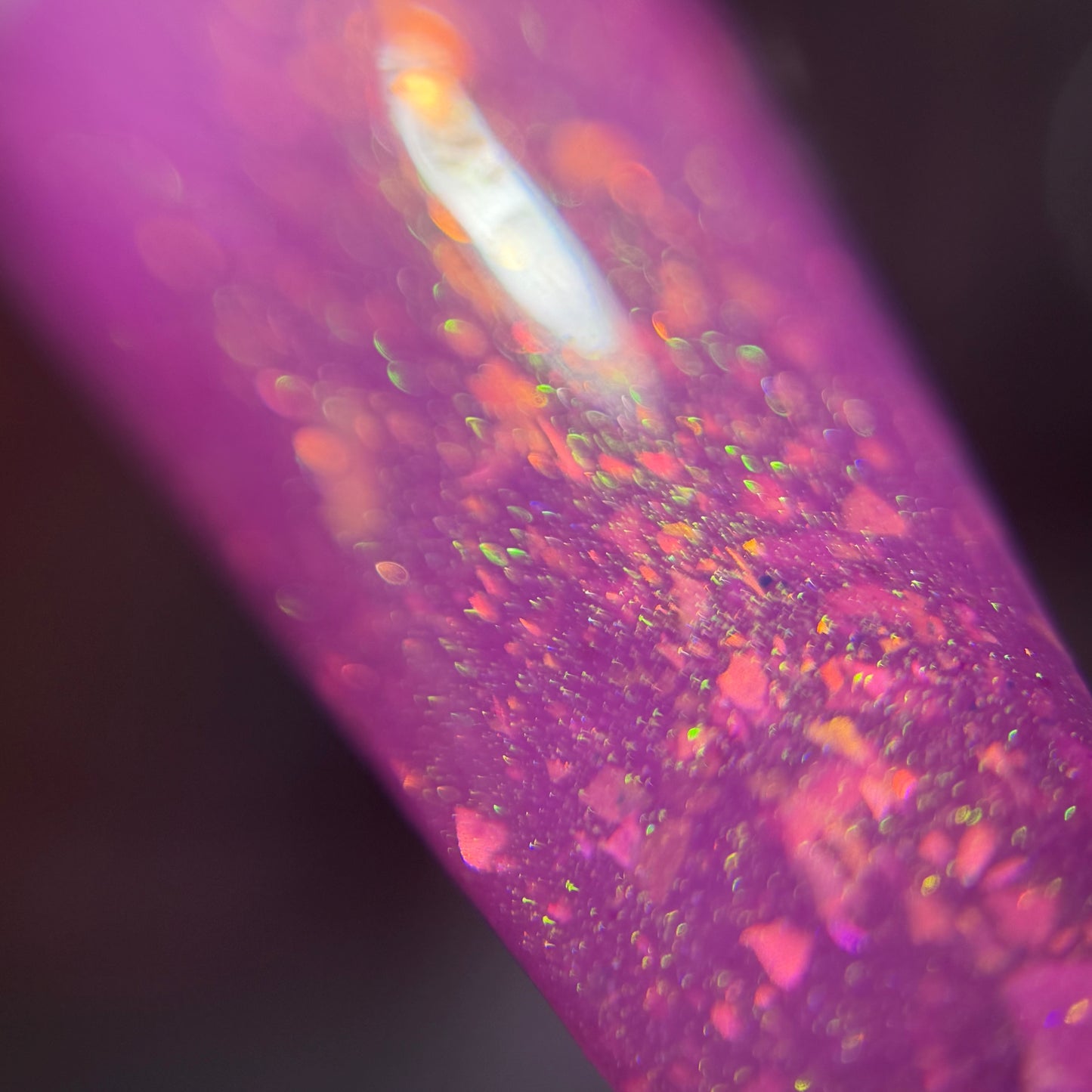 🍺Last Call, Capisce?🍺-OGUP-FLAKES & handmade INDIE NAIL POLISH