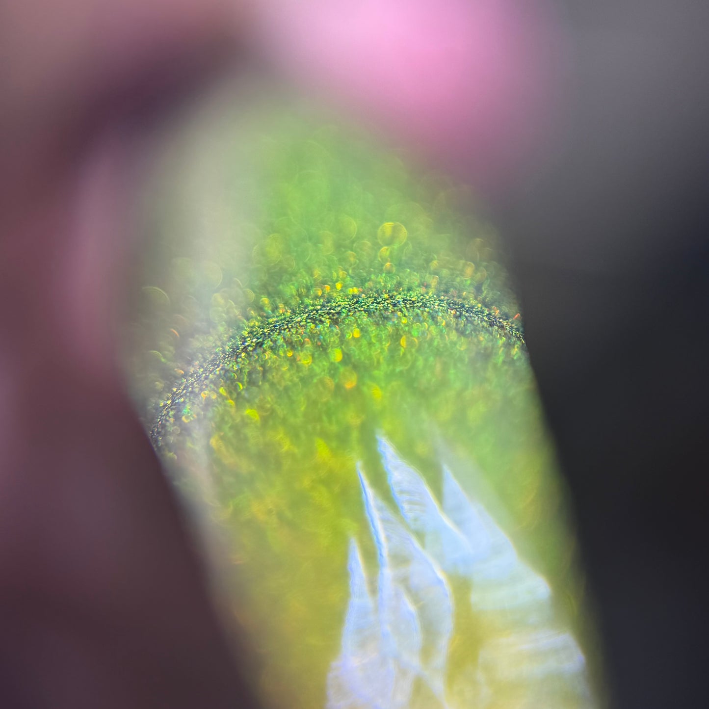 Legendary Clarins -OGUP- Handmade Nail Polish, Unicorn pigment.