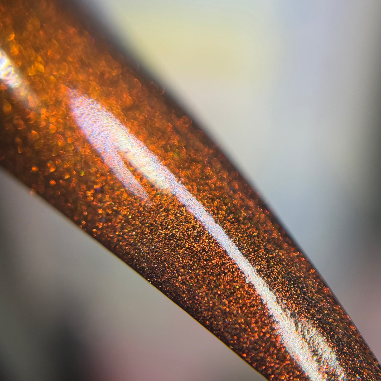Legendary Clarins -OGUP- Handmade Nail Polish, Unicorn pigment.