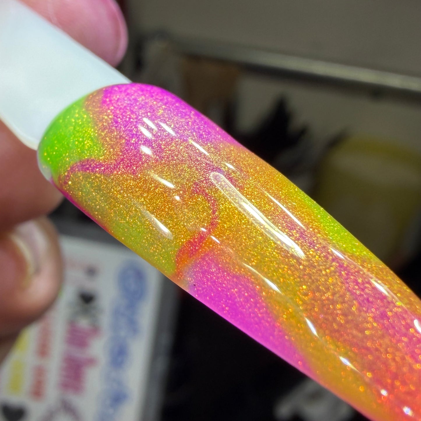 Crints 6-PCSet. Neon Colors.