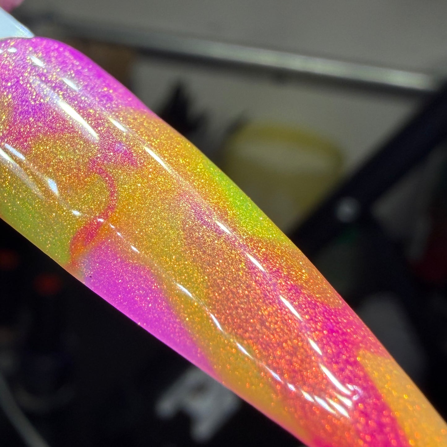 Crints 6-PCSet. Neon Colors.