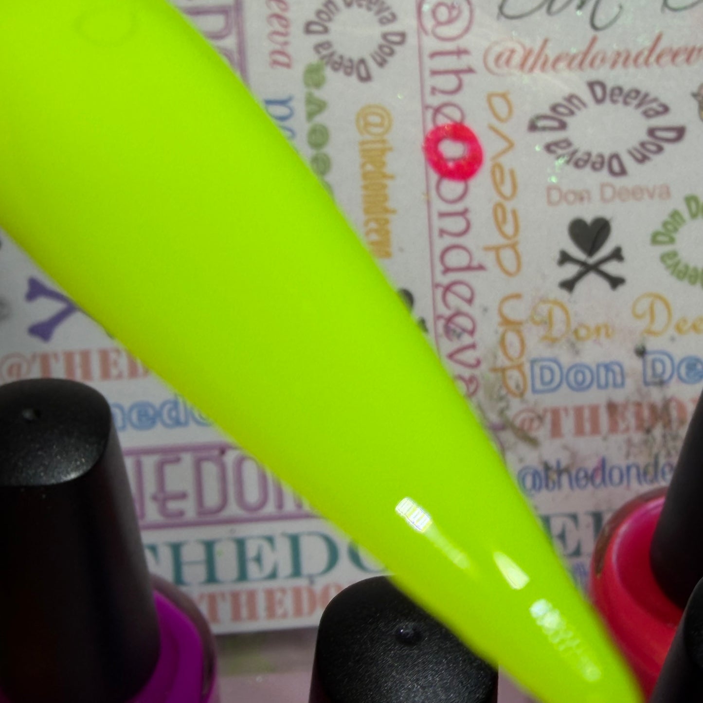 Crints 6-PCSet. Neon Colors.